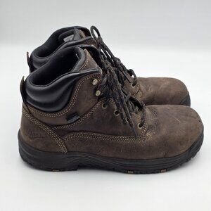Danner Caliper 5 Boots Womens Size 7.5 Brown Leather Ankle Workwear Lined 19455